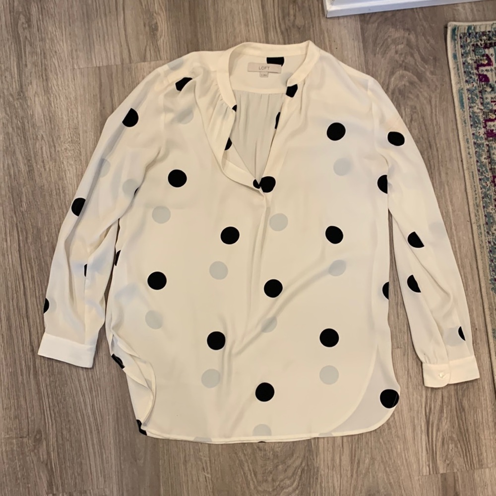 LOFT tunic blouse